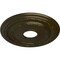 Ekena Millwork Dublin Ceiling Medallion (Fits Canopies up to 8 1/4"), 15 3/8"OD x 3 5/8"ID x 1"P, Green Gold CM15DUGGS - alternate 3
